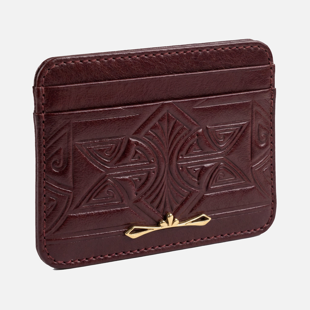 Victorian CardHolder-Burgundy