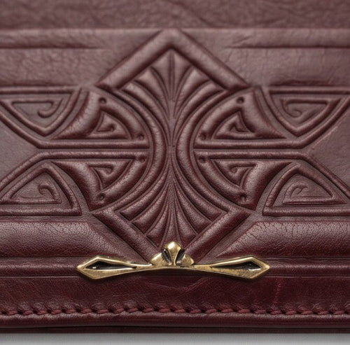 Victorian CardHolder-Burgundy